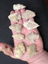 10 Piece Ancient Authentic Arrowhead Collection From Southern Missouri picture