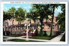 Dayton Beach Florida FL Postcard Hotel Morgan Building Exterior c1940s Vintage picture