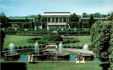 Vintage Longwood Gardens Postcard - Stunning Fountain Gardens picture