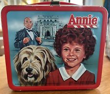 Vintage 1981 Aladdin Annie Metal Lunchbox Without Thermos #531 picture