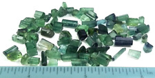 MINDBLOWING NATURAL BLUE GREEN COLOR TOURMALINE MINERAL FACET GRADE picture