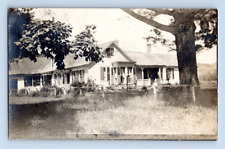 RPPC 1909. HOUSE AT WOODSTOCK, VT. POSTCARD L29 picture