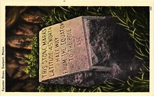 Vintage Postcard- Equator Stone, Eastport, ME picture