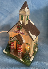 Lemax Coventry Cove Lighted Building Wayside Church picture