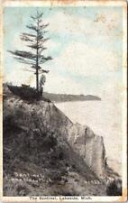 1921, the Sentinel, LAKESIDE, Michigan Postcard picture