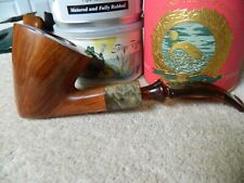 ESTATE PIPE  WILEY RANDY PATINA HAND MDAE USA 60, STRAIGHT GRAIN EVERYWHERE picture