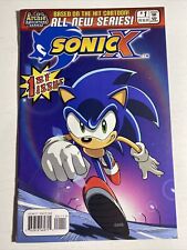 Sonic X #1 Archie Comics Spazz - Rare Direct Edition Low Print Sega 2005 Movie picture