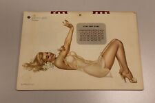 Vintage 1947 The Esquire Girl Calendar pinup art by Vargas- Complete 12 Months picture
