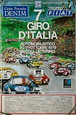Trofeo Fiat 7th Giro d'Italia Denim Original Italian Poster 1979 98cm x 69 cm picture
