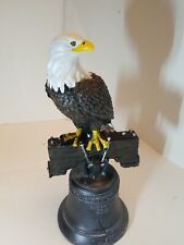 Ebros Independence Day American Patriotic Glory Bald Eagle Liberty Bell Statue picture