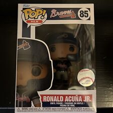 Ronald Acuna Jr. 85 Atlanta Braves Alt Jersey MLB Funko Pop VHTF. MVP. In Hand picture