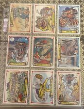 1988 Baseball's Greatest Grossouts (Full #1-88 sticker cards) See Desription picture