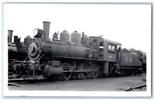 c1940's Louisville Nashville Railroad Locomotive Train #18 RPPC Photo Postcard picture