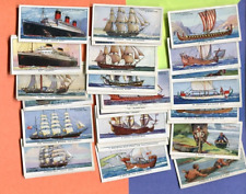 1937 CHURCHMAN CIGARETTES THE STORY OF NAVIGATION 50 DIFFERENT TOBACCO CARD SET picture