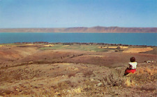 Bear Lake Idaho and Utah Vintage Unposted Postcard picture