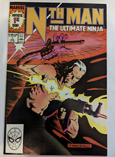 Marvel Comics Nth Man the Ultimate Ninja First Issue Aug of 1989 picture