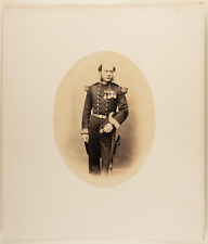 Gustave Legray, Vintage Navy Officer Print, Albumin Print 18.5x24.5 picture