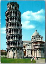 Postcard: Pisa Cathedral Apsis and Leaning Tower - Campionati Mondiali di C A198 picture