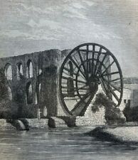 1872 Orontes River Lebanon Syria Safeeta Beit Elma Antioch illustrated picture