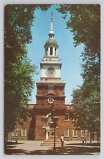 Postcard Independence Hall Philadelphia Pennsylvania 1963 picture
