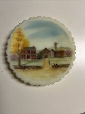 Fenton “Down Home” Hand Painted Plate picture