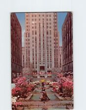 Postcard The Channel Gardens At Rockefeller Center In Spring Dress New York USA picture
