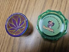 4 Parts - 40mm Metal Tobacco-Herb + 50mm 2 parts Plastic grinder (Total 2 pc) picture