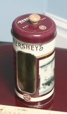 Vintage Hershey's Tin with a clear window picture