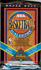 1991-92 UPPER DECK NBA BASKETBALL HIGH SERIES PACK picture