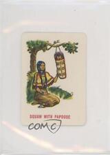 1967 Ed-U-Cards Cowboys and Indians Mini Squaw with Papoose #31 0w6 picture