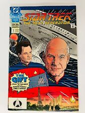 Star Trek The Next Generation DC Comic Book Annual # 1 1990 Vintage Back Issue picture