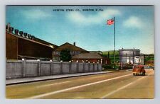 Weirton WV-West Virginia, Weirton Steel Co, Vintage Postcard picture