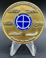 U.S. Army 35th Combat Aviation Brigade Strength & Honor CDR & CSM Challenge Coin picture