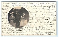 1908 Warsaw NY New York Domestic Family Portrait RPPC Postcard Early View picture