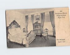 Postcard The Bedroom Northview The Roosevelt House New York USA picture