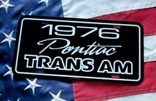 1976 Pontiac Trans Am  License plate tag 76 Firebird T/A picture