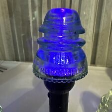 DIY Pre-Drilled Vintage 1938 HEMINGRAY-42 Clear Glass Insulator picture