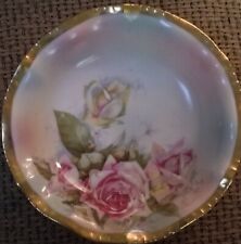 Antique Beyer brock Prussia Berry Bowl signed (4) pieces signed picture