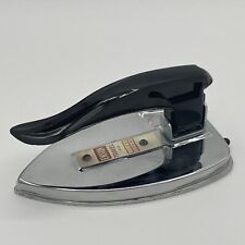 Vintage Folding Travel Iron By Emson - No Cord But Good Condition picture
