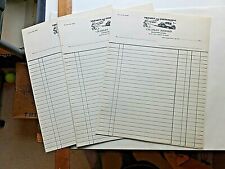 Fourteen 1940s Invoice Forms - Charlie Hesser Repairs, Overhaul-Philadelphia, PA picture
