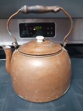 Vintage Large Copper Kettle By Pilgrim Ware Two Rivers Wisconsin picture