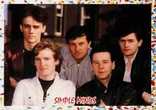 Simple Minds , J2 New Wave Rock Cards - #10 (2019) trading card, Mint picture