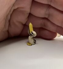 Retired Vintage Hagen Renaker Baby Pelican Bird Miniature Figurine Trinket picture