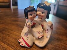 Vtg 1960s Napco Mother And Child Salt And Pepper Shakers Japan  picture
