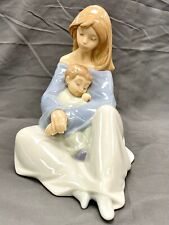 LLADRO NAO 1554 THE GREATEST BOND PORCELAIN FIGURINE MOTHER & CHILD MOTHER'S DAY picture