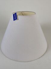 Vintage Ivory Cloth Empire Lamp Shade picture