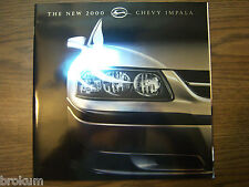 MINT CHEVROLET 2000 CHEVY IMPALA 43 PAGE SALES BROCHURE NEW #783 picture