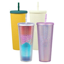 2024 Multicolor Oil Slick 24oz Studded Cup Tumbler Summer BEST Gift picture