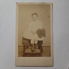 Young Child Carte de Visite Cabinet Card J L Potter Lawrence MA circa 1906 picture