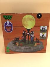 Lemax Spooky Town Dancing In The Moonlight  Figurine Michaels Rare Halloween picture